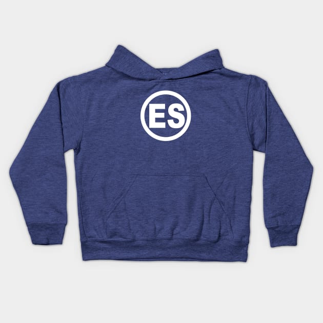 El Salvador ES Centro America Kids Hoodie by Estudio3e